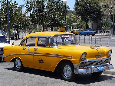 <h2>Taxis collectifs à Cuba</h2>